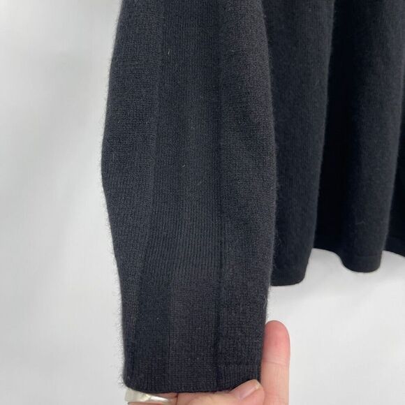 Joie Navy Blue Split Sleeve Crew Neck Pullover Sweater Large NWT - Picture 7 of 7